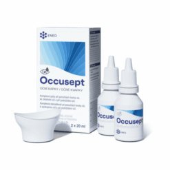 OCCUSEPT Očné kvapky s vaničkou 2 x 20 ml ENEO www.bohre.sk