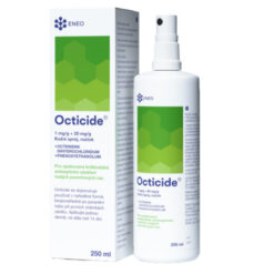 OCTICIDE 1 mg/g + 20 mg/g dermálny roztokový sprej 250 ml ENEO www.bohre.sk