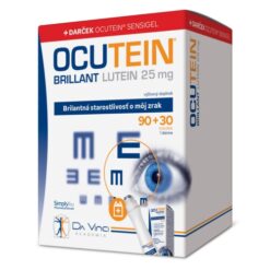 OCUTEIN Brillant Lutein 25 mg 90 + 30 tabliet ZADARMO Ocutein www.bohre.sk