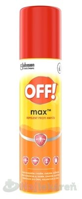 OFF! MAX spray 100ml OFF! www.bohre.sk