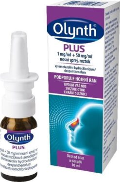OLYNTH PLUS 1 mg/50 mg/ml na liečbu nádchy 10 ml Olynth www.bohre.sk