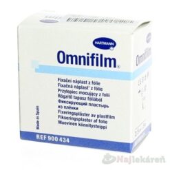 OMNIFILM hypoalergénna náplasť fixačná z transparentnej fólie (2,5cmx5m) 1ks Hartmann www.bohre.sk