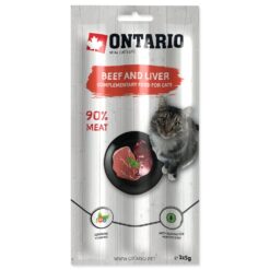 ONTARIO Stick for cats Beef & Liver 15 g ONTARIO www.bohre.sk