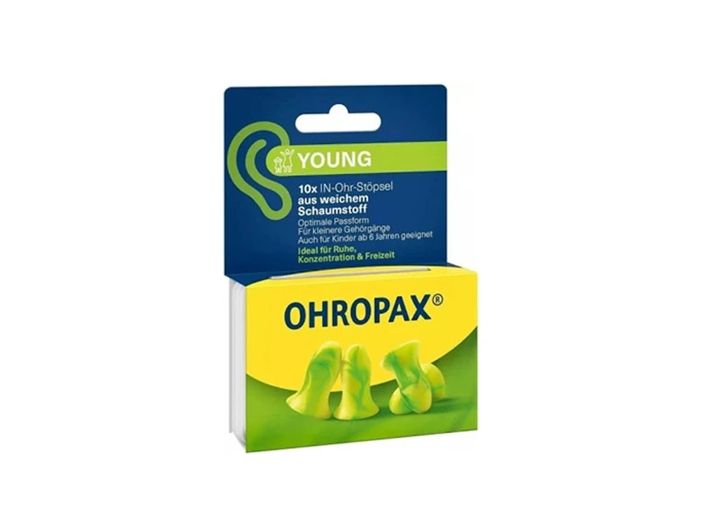 Ohropax Mini SOFT štuple do uší pro menšie zvukovod 5 párov Ohropax www.bohre.sk