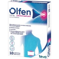 Olfen dermálne náplasti 140 mg, 10 ks Olfen www.bohre.sk