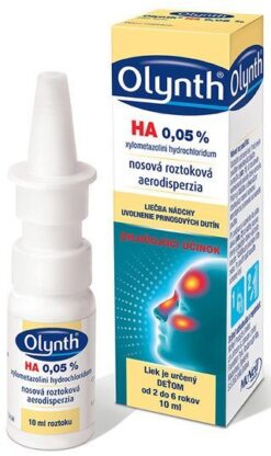 Olynth HA 0,05% sprej na nádchu 10 ml Olynth www.bohre.sk
