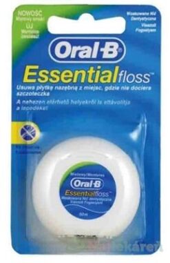 Oral-B Essential floss ZUBNÁ NIŤ 50 m 1 kus ORAL B www.bohre.sk