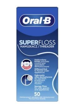 Oral-B Super floss ZUBNÁ NIŤ ORAL B www.bohre.sk
