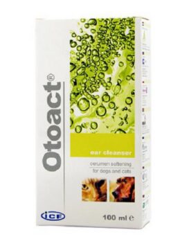 Otoact Roztok na čistenie uší pre psov a mačky 100 ml ICF www.bohre.sk