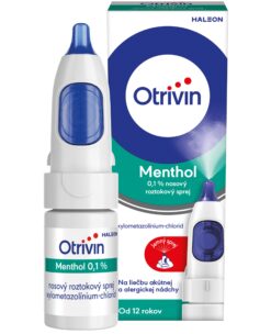 Otrivin Menthol 0,1% aer.nao.1 x 10 ml Otrivin www.bohre.sk