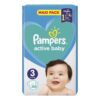 PAMPERS Active baby maxi pack 3 midi 66 ks Pampers www.bohre.sk
