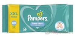 PAMPERS Baby Wipes Fresh Clean vlhčené obrúsky XXL pack 1x80 ks PAMPERS www.bohre.sk