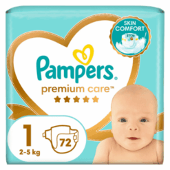 PAMPERS Premium care 1 72 ks Pampers www.bohre.sk