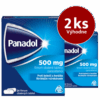PANADOL 500 mg proti bolesti a horúčke 24 tabliet - balenie 2 ks PANADOL www.bohre.sk