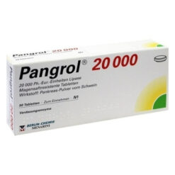 PANGROL 20 000 50 tabliet Ostatné značky www.bohre.sk