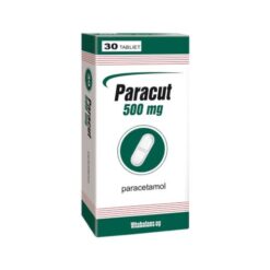 PARACUT 500 mg 30 tabliet Paracut www.bohre.sk