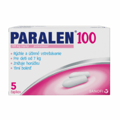 PARALEN 100 mg 5 čapíkov PARALEN www.bohre.sk