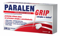 PARALEN GRIP chrípka a bolesť 24 tabliet Paralen www.bohre.sk