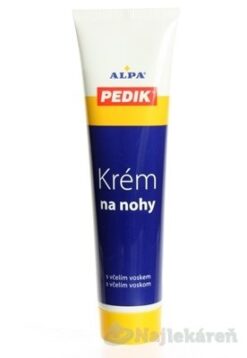 PEDIK KRÉM NA NOHY s včelím voskom 100 ml Alpa www.bohre.sk