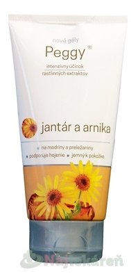 PEGGY nové gély jantár a arnika, 170 g Vup a.s. www.bohre.sk