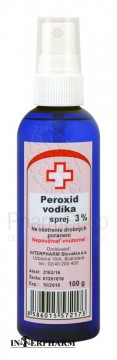 PEROXID VODÍKA 3% 100g v spreji  www.bohre.sk