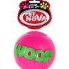 PET NOVA DOG LIFE STYLE Ball WOOF 8 cm Pet Nova www.bohre.sk