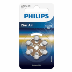 PHILIPS Zinc Air ZA312 batérie do načúvacích prístrojov 1