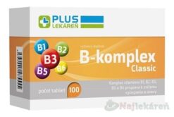 PLUS LEKÁREŇ B-komplex Classic, 1x100 ks Plus lekáreň www.bohre.sk