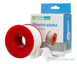 PLUS LEKÁREŇ Fixačná páska klasická 2,5cmx5m, cievka 1ks Plus lekáreň www.bohre.sk