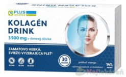 PLUS LEKÁREŇ KOLAGÉN DRINK prášok s príchuťou mango 30ks Plus lekáreň www.bohre.sk