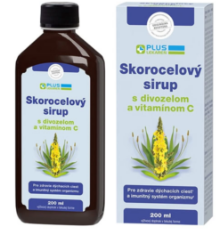 PLUS LEKÁREŇ Skorocelový sirup s divozelom a vitamínom C 200 ml Plus lekáreň www.bohre.sk