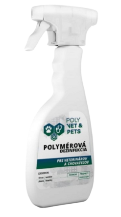 POLYMPT POLY VET & PETS Veterinárna dezinfekcia 500 ml sprej POLYMPT www.bohre.sk