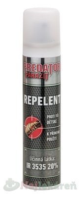 PREDATOR PARAZIT Repelent proti vši detskej sprej 100 ml Predator www.bohre.sk