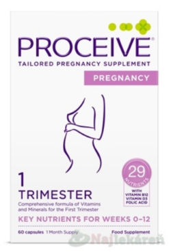 PROCEIVE PREGNANCY TRIMESTER 1 60ks Alfamedica www.bohre.sk