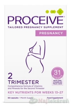 PROCEIVE PREGNANCY TRIMESTER 2 60ks Alfamedica www.bohre.sk