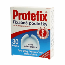 PROTEFIX Fixačné podložky na hornú zubnú protézu 30 ks Protefix www.bohre.sk