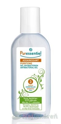 PURESSENTIEL Antibakteriálny gél na ruky 1x80 ml Laboratoire PURESSENTIEL www.bohre.sk