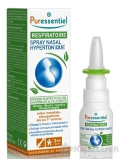 PURESSENTIEL Nosný sprej hypertonický, s esenciálnymi olejmi 1x15 ml Laboratoire PURESSENTIEL www.bohre.sk