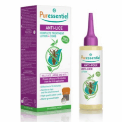 PURESSENTIEL Roztok proti všiam + hrebeň 100 ml PURESSENTIEL www.bohre.sk