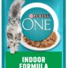 PURINA ONE cat Indoor mini filetky s tuniakom kapsičky pre mačky 26x85g PURINA www.bohre.sk