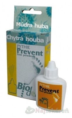 PYTHIE Prevent Biodeur Foot powder plv (múdra huba) 4 g Pythie www.bohre.sk