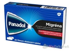 Panadol Migréna na bolesť hlavy a migrény 20 tabliet Panadol www.bohre.sk