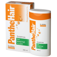 PantheHair šampón na mastné vlasy 200ml Dr. Müller Pharma www.bohre.sk