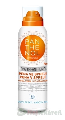 Panthenol Omega chl.pěna po opalov.sprej 10% 200 ml Omega Panthenol www.bohre.sk