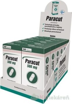 Paracut 500 mg tbl. 12 x 30 x 500 mg Paracut www.bohre.sk