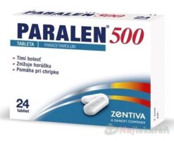 Paralen 500 mg proti bolesti a proti horúčke 24 tbl Paralen www.bohre.sk