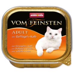 Paštéta Animonda Vom Feinstein Adult hydina a teľacie 100g ANIMONDA www.bohre.sk