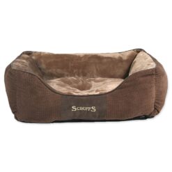 Pelech Scruffs Chester Box Bed čokoládový M 60x50cm SCRUFFS www.bohre.sk