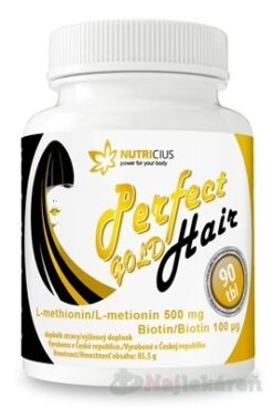 Perfect Hair gold 90 tabliet NUTRICIUS www.bohre.sk