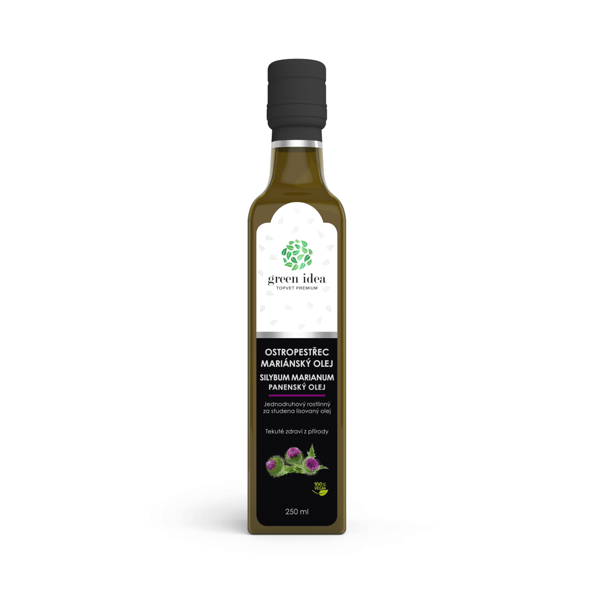 Pestrec mariánsky olej 250 ml - Green idea Green idea www.bohre.sk